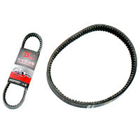 Rubber V-Belt, Raw Edge/Cogged, Black, Custom length and width